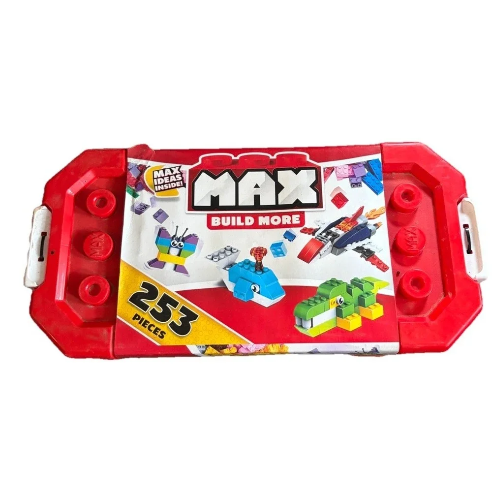 MAX Build More Building‎ Bricks ~ Brand New ~ 253 Pieces